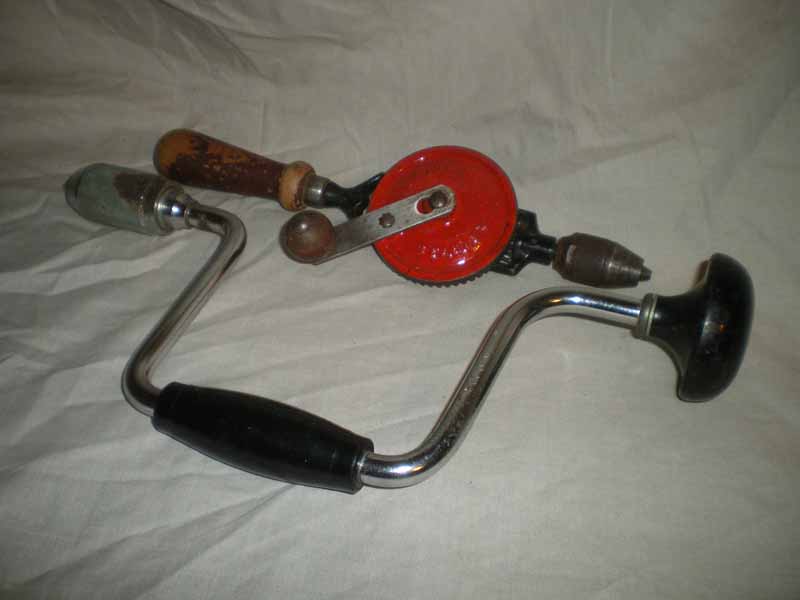Vintage Hand Tools - Braces, Drills, Augers, Gimlets and Bits - Wicken