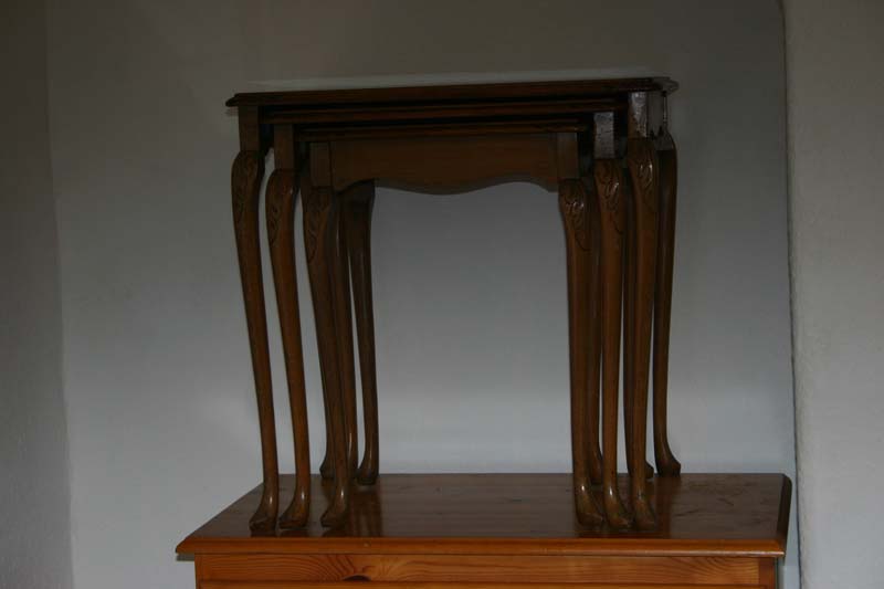 Vintage nesting tables